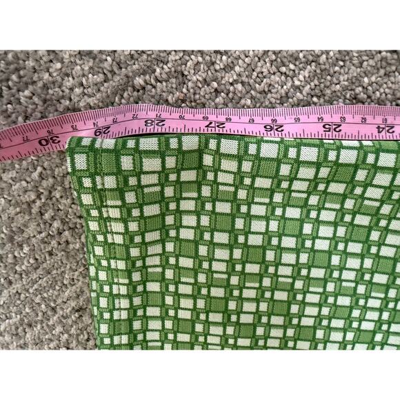 Levi’s silver tab green geometric retro polyester pants vintage women’s 9/10 - Picture 9 of 10